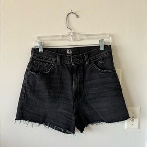 Black BDG Girlfriend High-Rise Denim Shorts Size 29